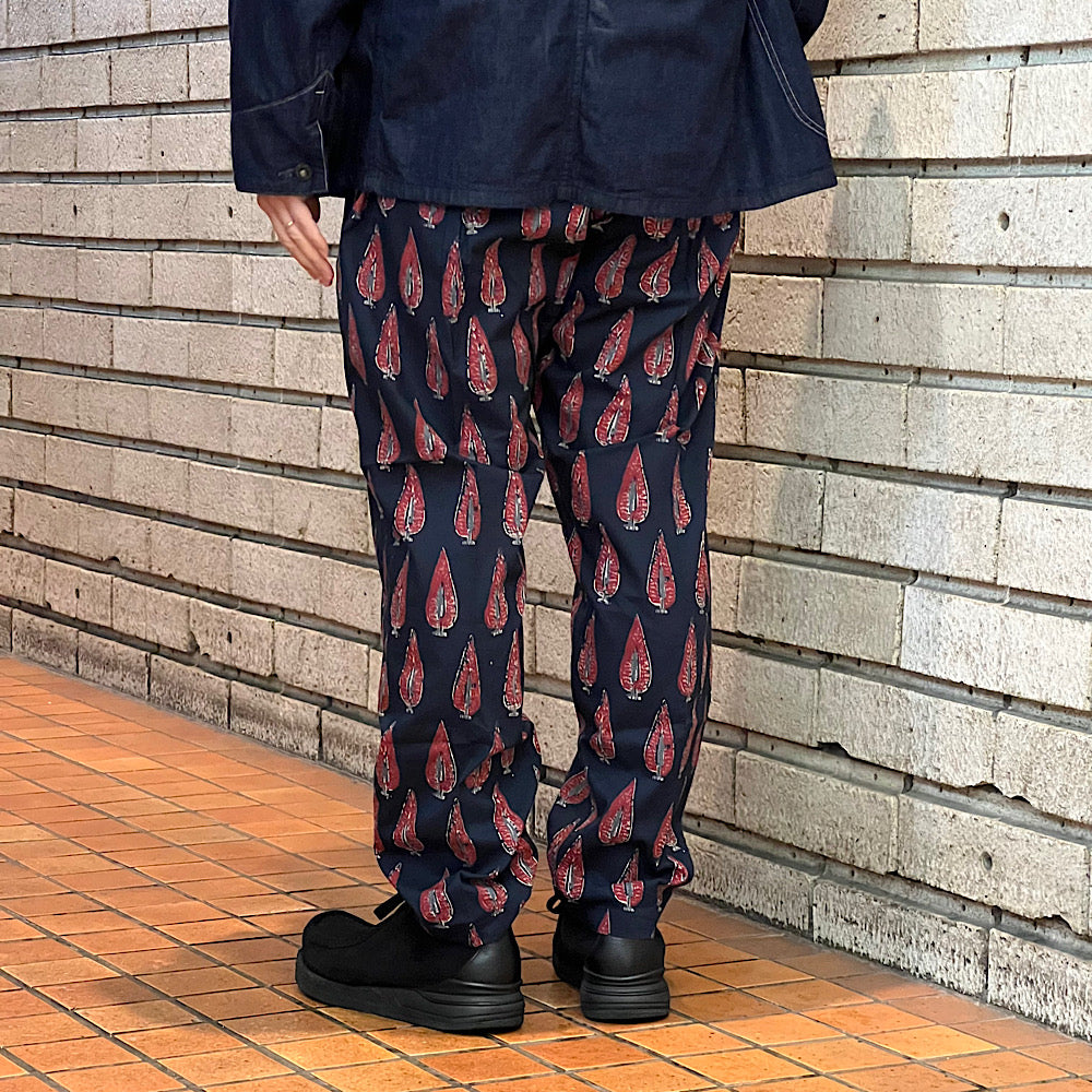 SOUTH2 WEST8 - String Slack Pant - Cotton Cloth / Batik Printed - OT553
