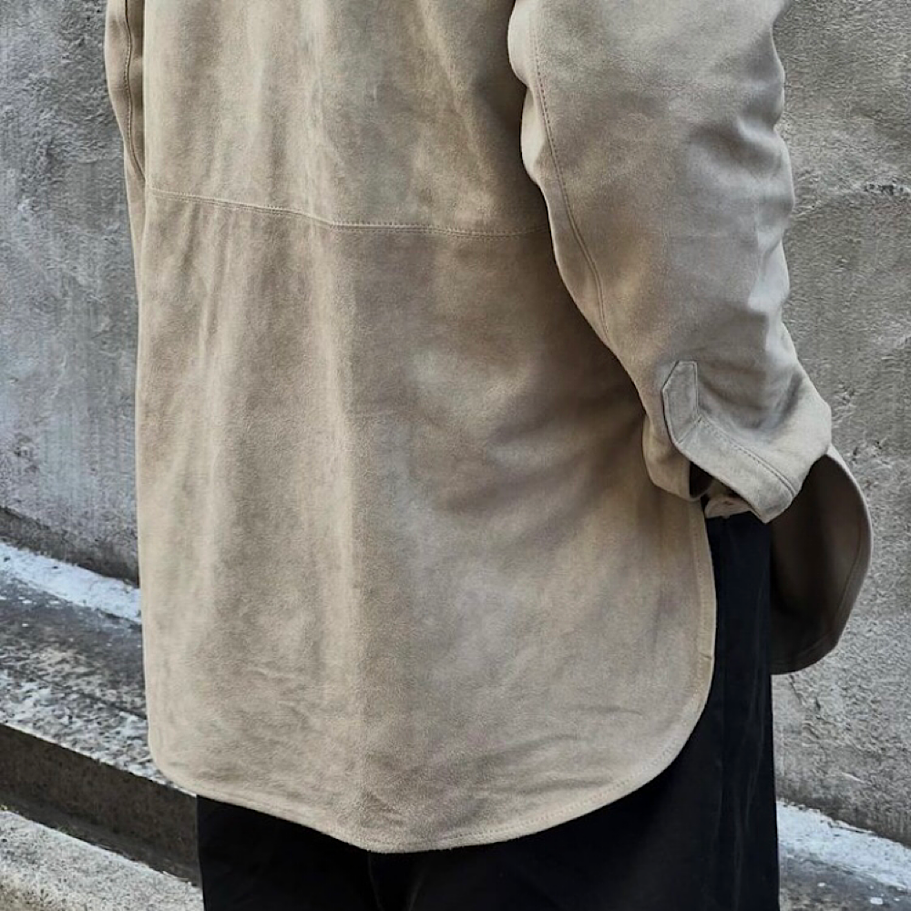 FRANK LEDER - Baby Goat Leather Bohemia Shirts - FL-0216057