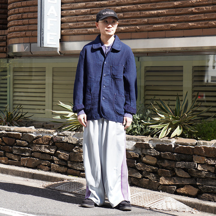 Porter Classic - NEW SASHIKO LIGHT FRENCH JACKET - WATCH CHAIN ITEM - PC-059-3180