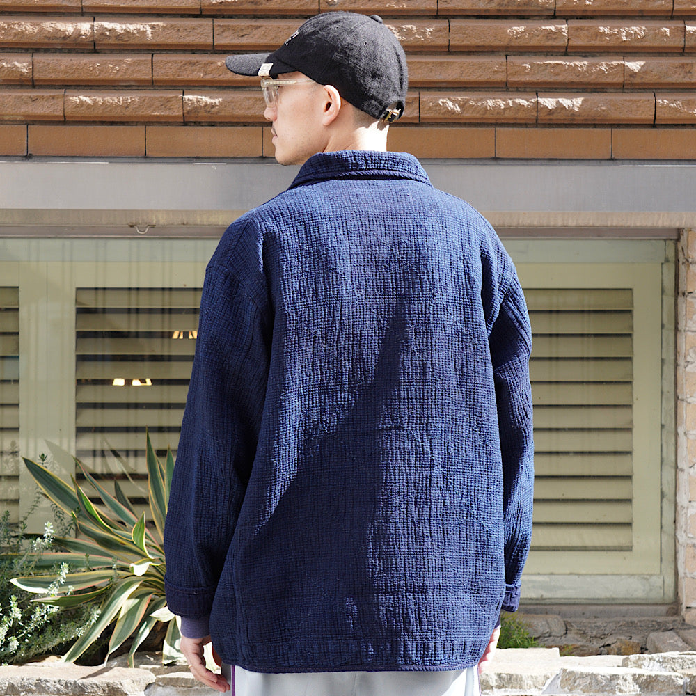 Porter Classic - NEW SASHIKO LIGHT FRENCH JACKET - WATCH CHAIN ITEM - PC-059-3180