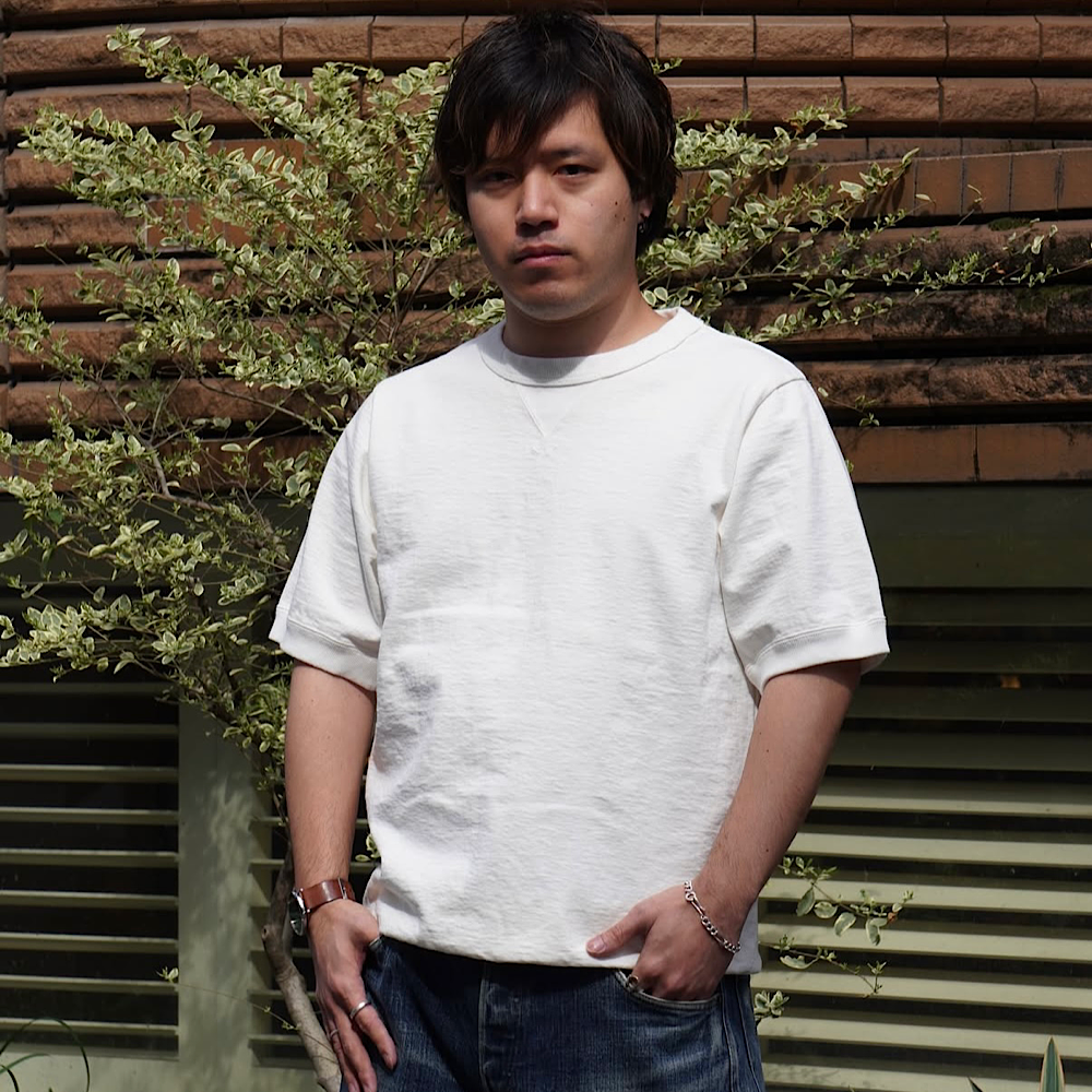 Jackman - Dotsume Rib T-shirt - JM5110