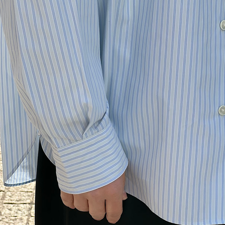 ORCIVAL - Typewriter Regular Collar Shirt - Stripe - OR-B0272TYS