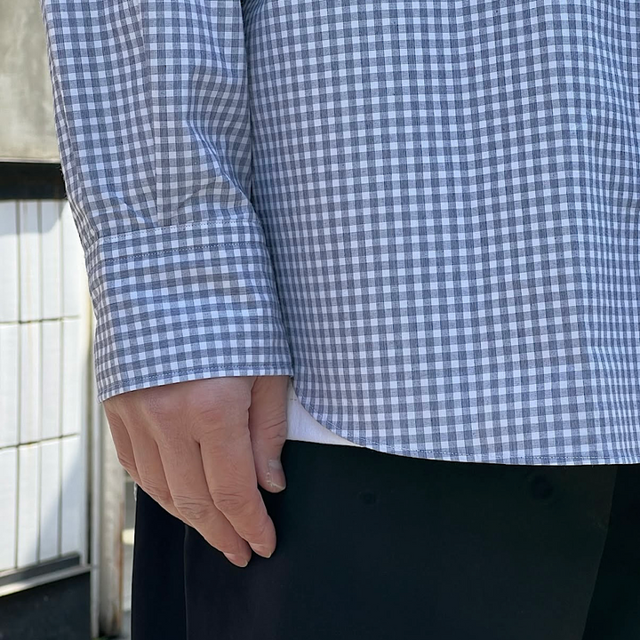 ORCIVAL - Typewriter Regular Collar Shirt - Plaid - OR-B0272TYS