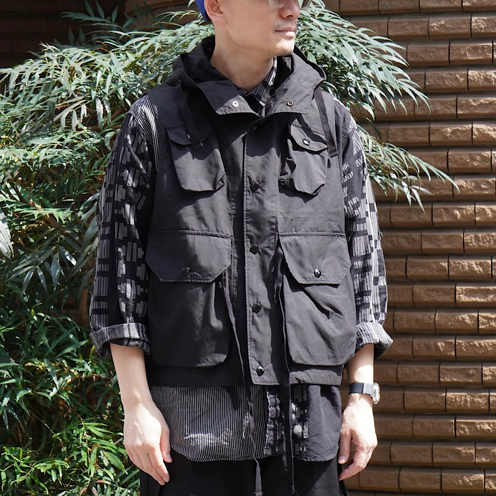 Engineered Garments - Field Vest - Lt.Weight Nyco Poplin - SW147