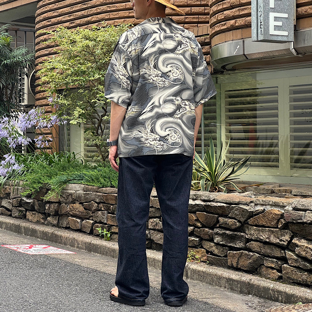GOLD - ALOHA SHIRT “DRAGON” - GL39653