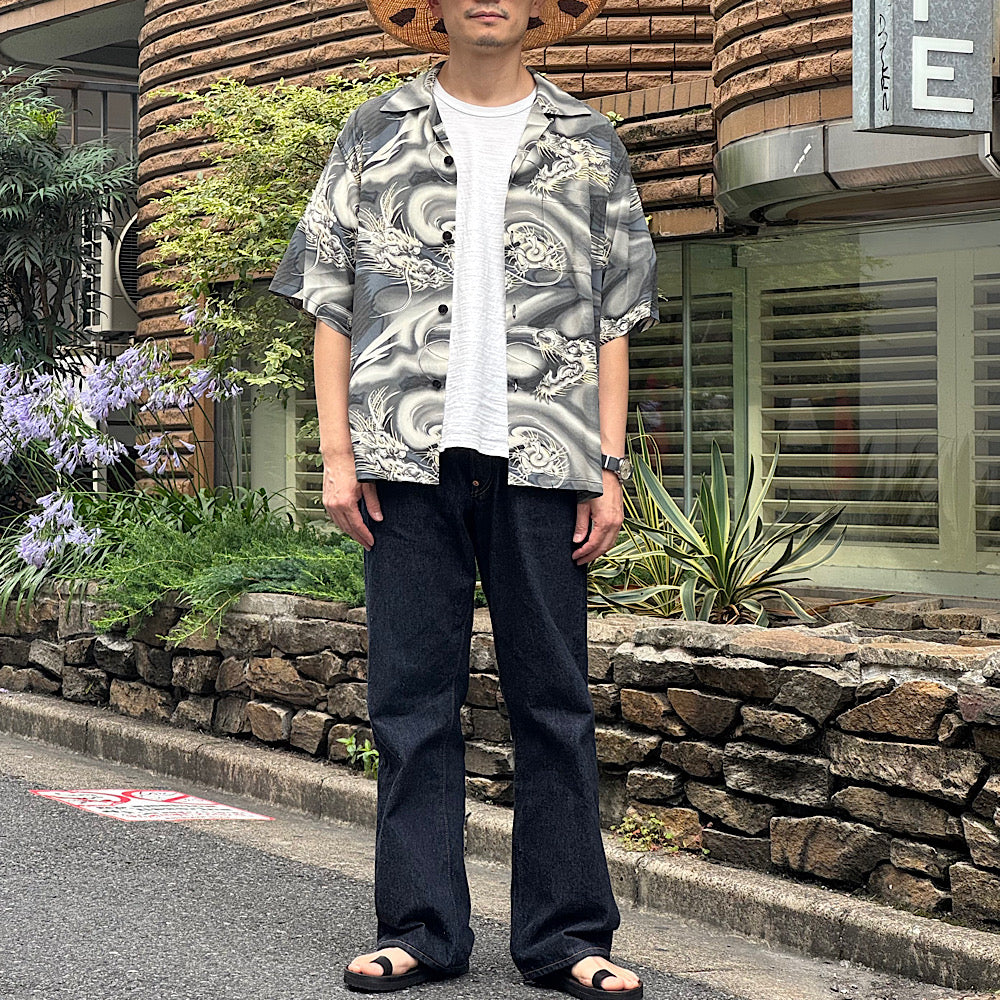 GOLD - ALOHA SHIRT “DRAGON” - GL39653