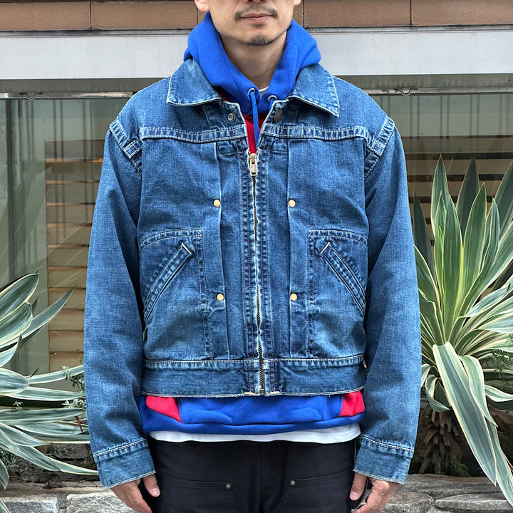KOOKYZOO - DINNER JEAN JACKET - USED WASH - KZF6-06-2