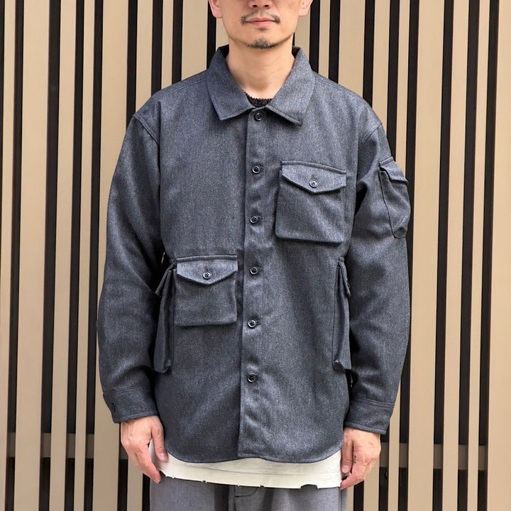 MODMNT - T/TWEED UTILITY CPO SHIRT - NA26F1I015