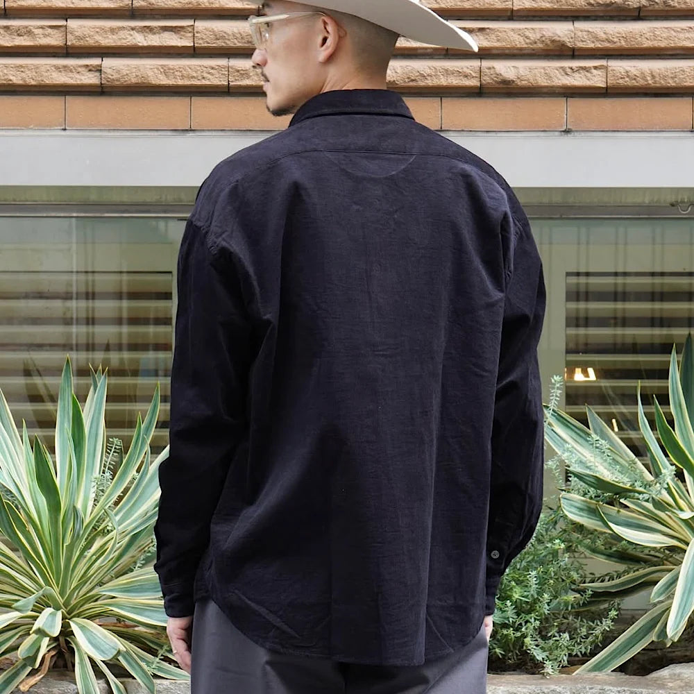 Porter Classic - ROLL UP ORGANIC CORDUROY SHIRT - P-016-3685