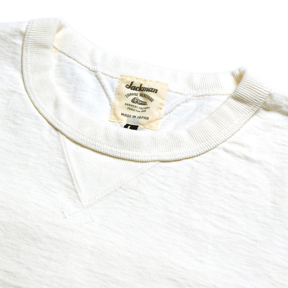 Jackman - Dotsume Rib T-shirt - JM5110