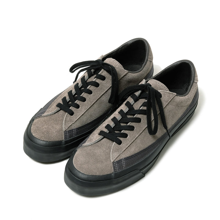 ASAHI - BELTED LOW SUEDE - Charcoal/Black - KF20664-1