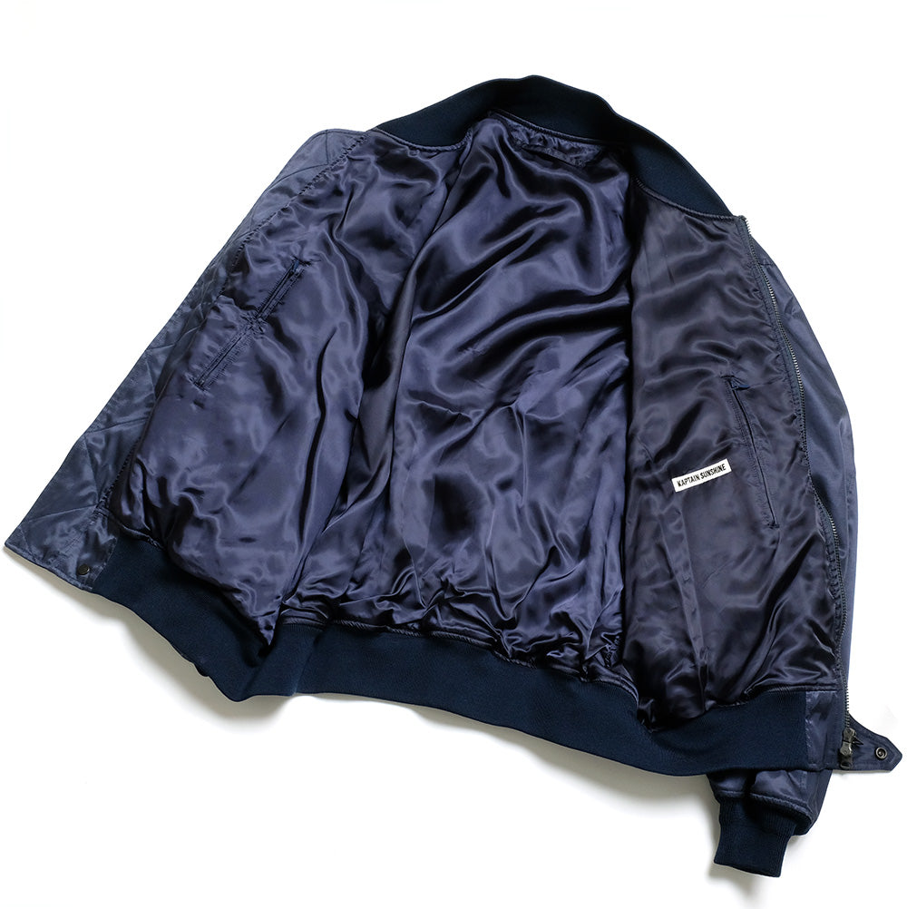KAPTAIN SUNSHINE - USA Cotton Satin Flight Jacket - KS25SJK13