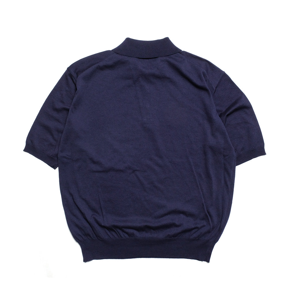KAPTAIN SUNSHINE - Cotton Knit Poloshirt - KS25SKN06