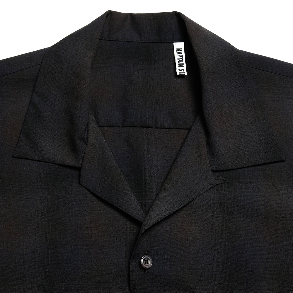 KAPTAIN SUNSHINE - Open Collared  SS Shirt - KS25SSH04