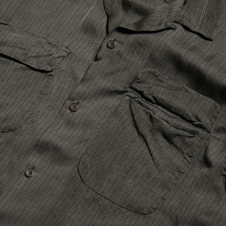 KAPTAIN SUNSHINE - Open Collared  SS Shirt - KS25SSH08
