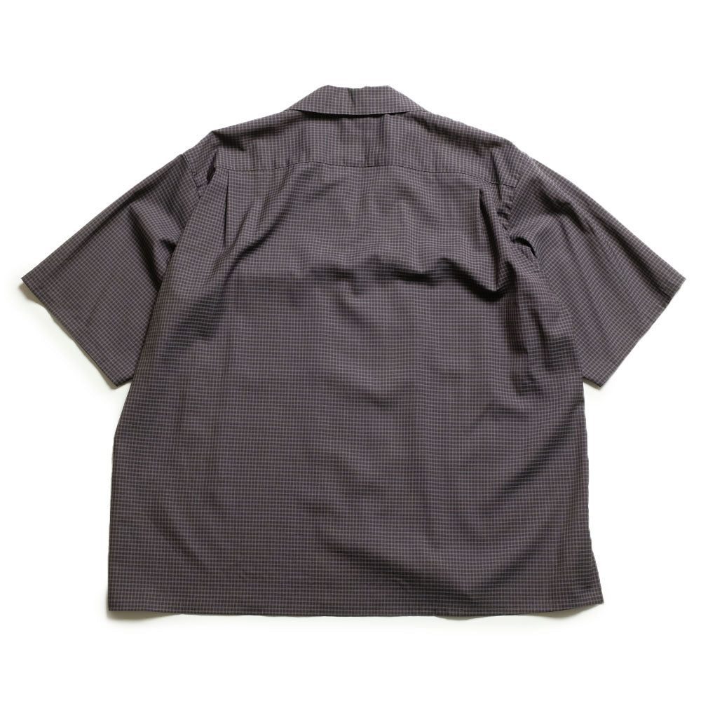 KAPTAIN SUNSHINE - Summer Wool Open Collar SS Shirt - KS26SSH02