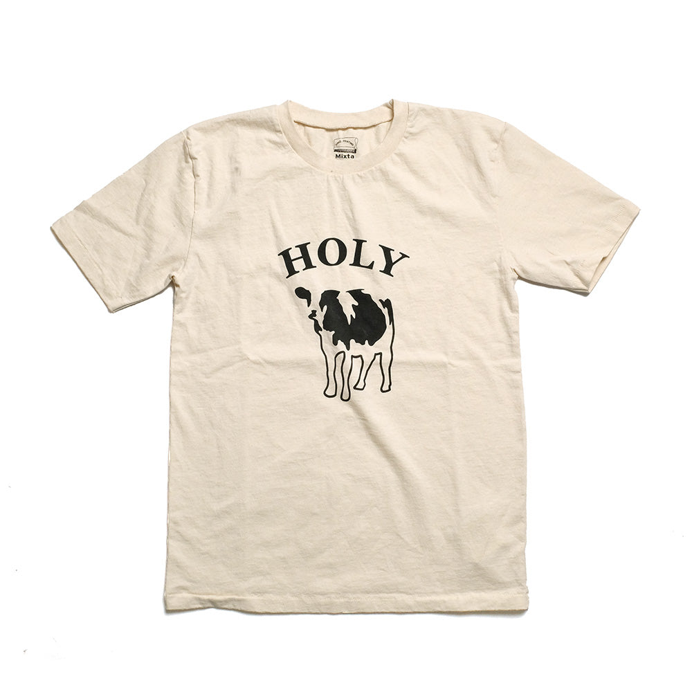 Mixta- CREW NECK PRINT TEE - HOLY - MI24-HOL