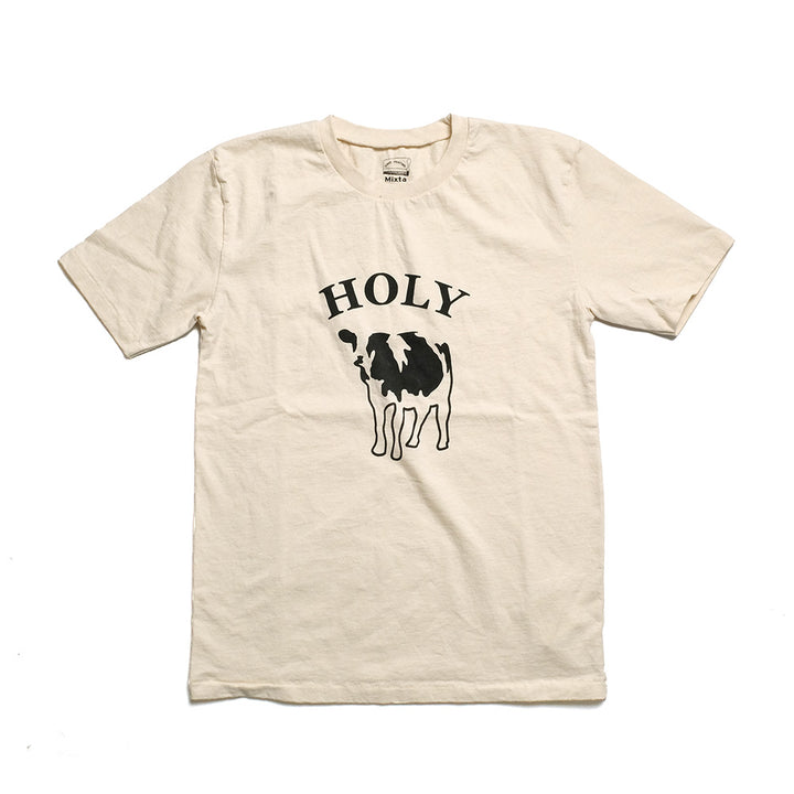 Mixta- CREW NECK PRINT TEE - HOLY - MI24-HOL