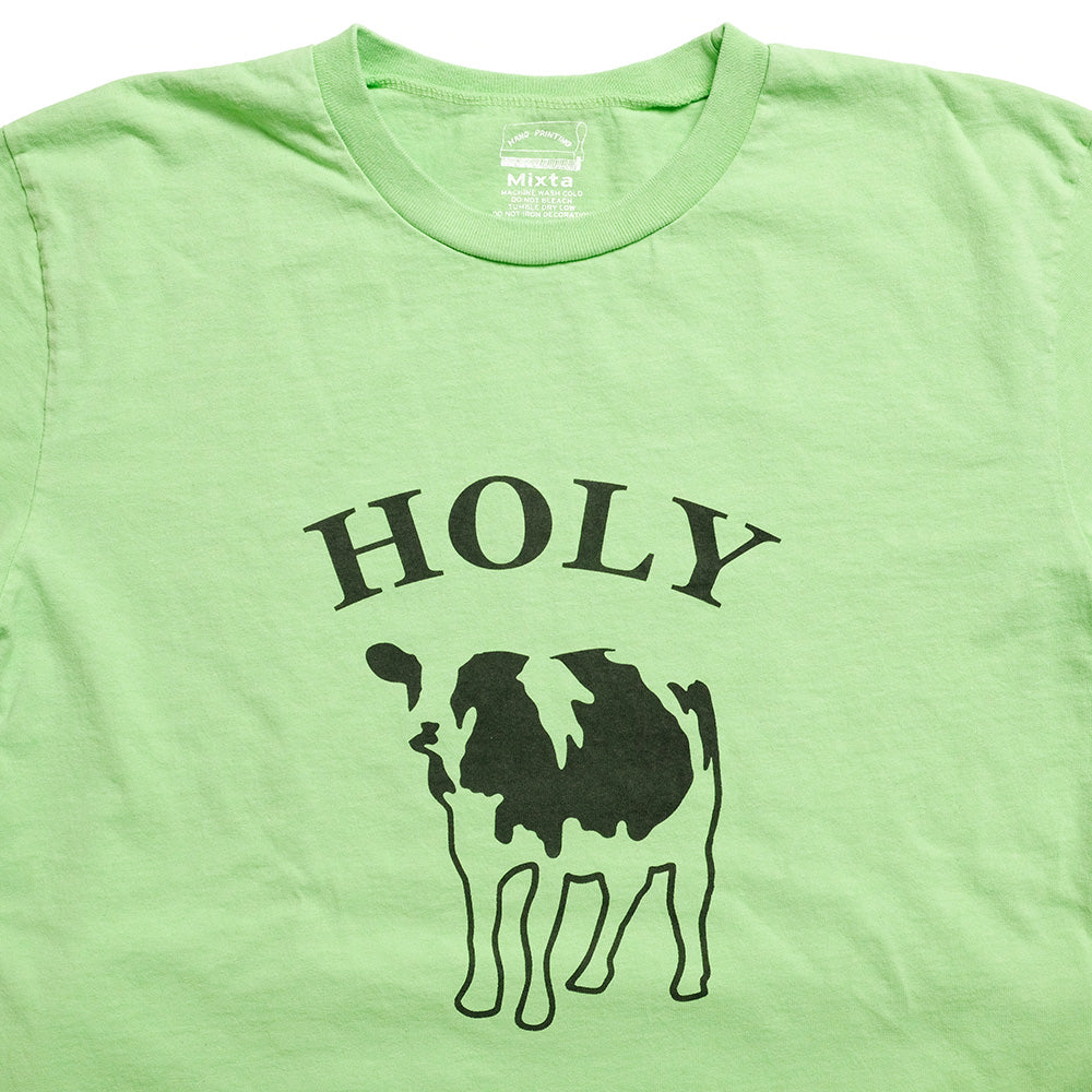Mixta- CREW NECK PRINT TEE - HOLY - MI24-HOL