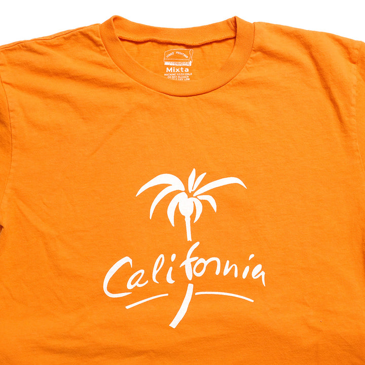 Mixta- CREW NECK PRINT T-shirt - PALM TREE - MI24-PAL