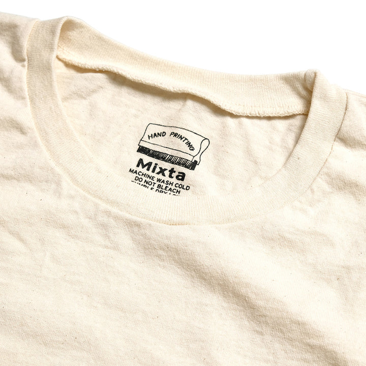 Mixta - CREW NECK PRINT TEE - MEOW - MXT1010011