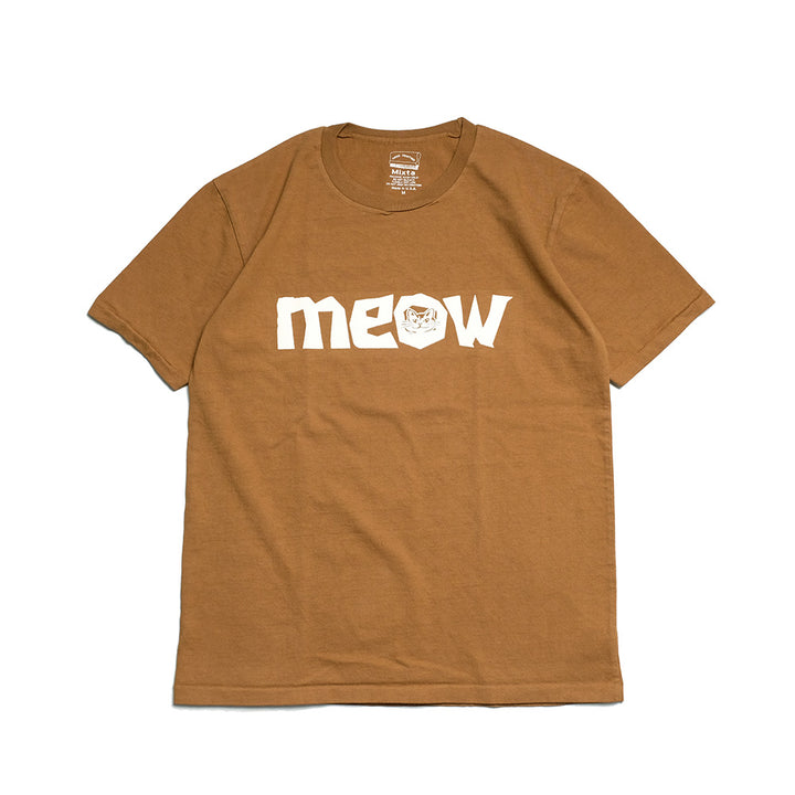 Mixta - CREW NECK PRINT TEE - MEOW - MXT1010011