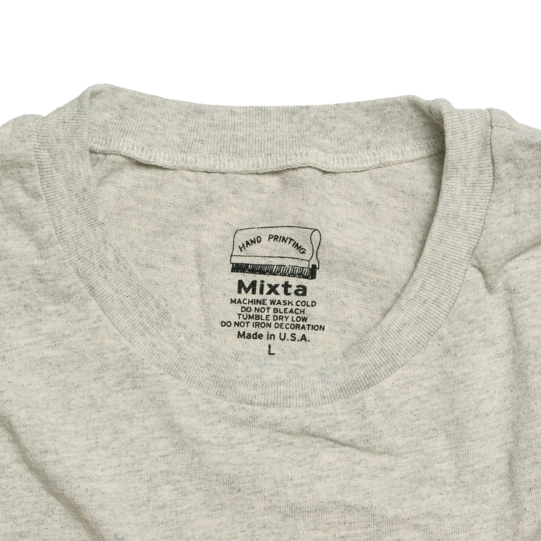 Mixta - CREW NECK PRINT TEE - NOWHERE - MXT1010089