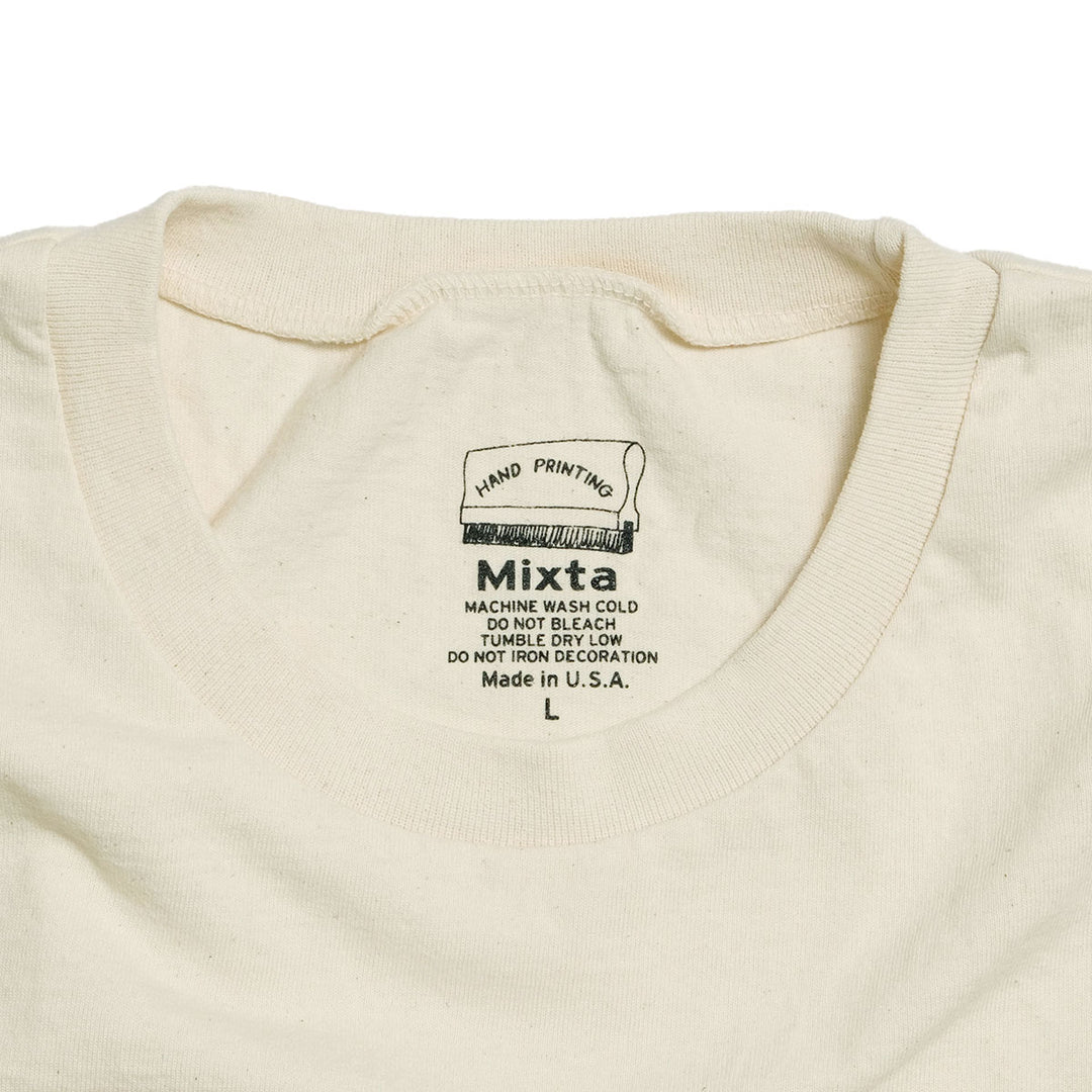 Mixta - CREW NECK PRINT TEE - NOWHERE - MXT1010089