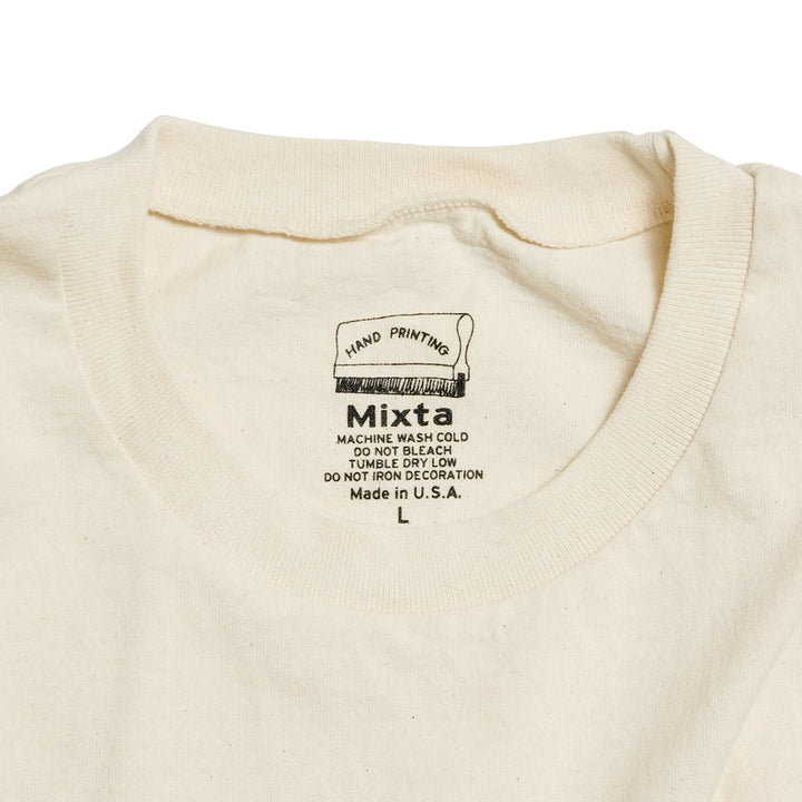 Mixta - CREW NECK PRINT TEE - CALIFORNIA TREE - MXT1010090