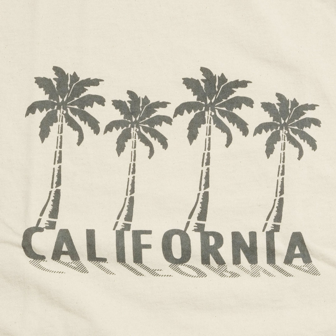 Mixta - CREW NECK PRINT TEE - CALIFORNIA TREE - MXT1010090