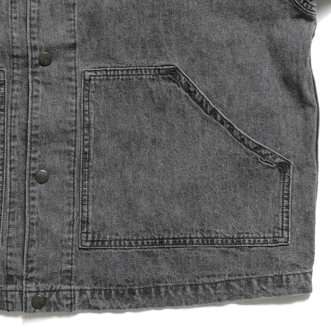 THE NORTH FACE PURPLE LABEL - Linen Cotton Denim Field Cardigan - N26FA028-H