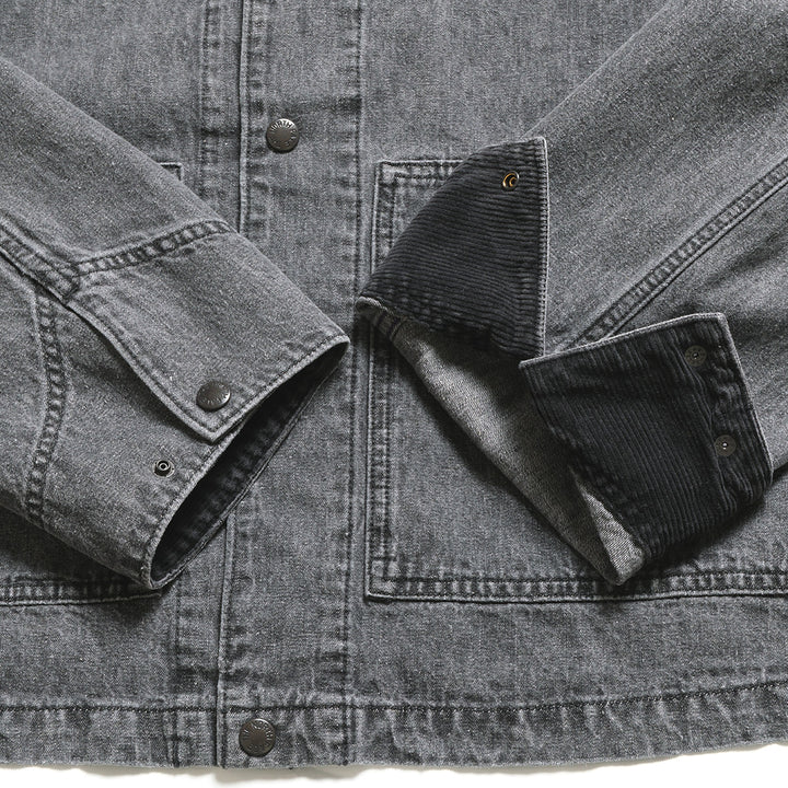 THE NORTH FACE PURPLE LABEL - Linen Cotton Denim Field Cardigan - N26FA028-H