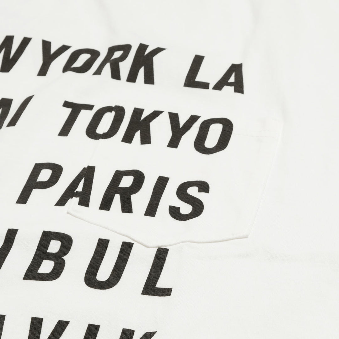 MODMNT - TOUR CITIES T-SHIRT - NA26S1M019