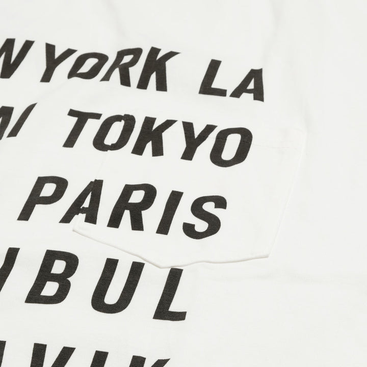 MODMNT - TOUR CITIES T-SHIRT - NA26S1M019