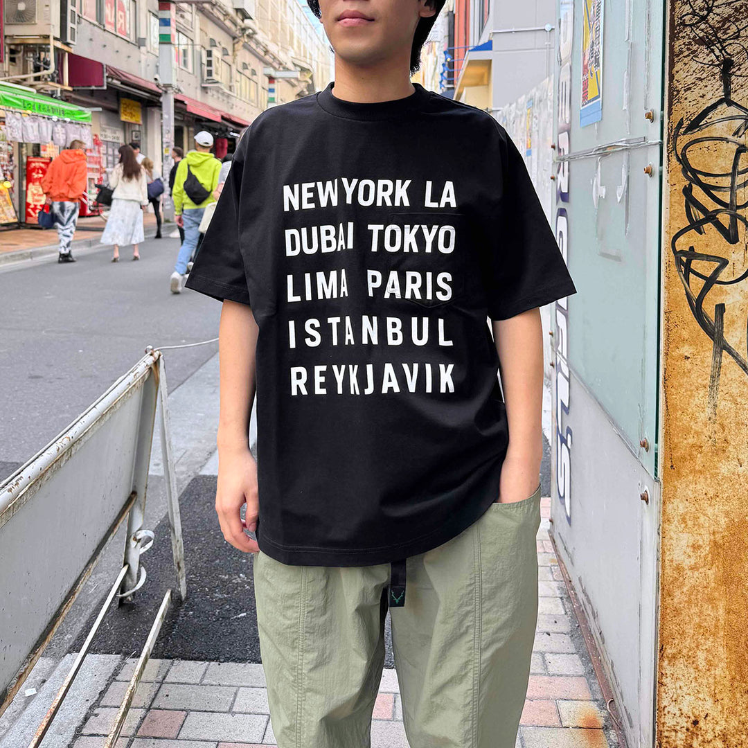 MODMNT - TOUR CITIES T-SHIRT - NA26S1M019
