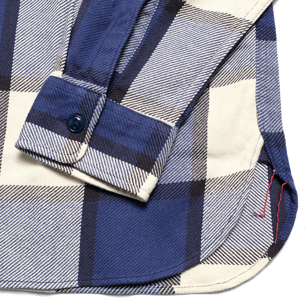 NOBLE MINE - Twill Check L/S Work Shirt - NM656-36