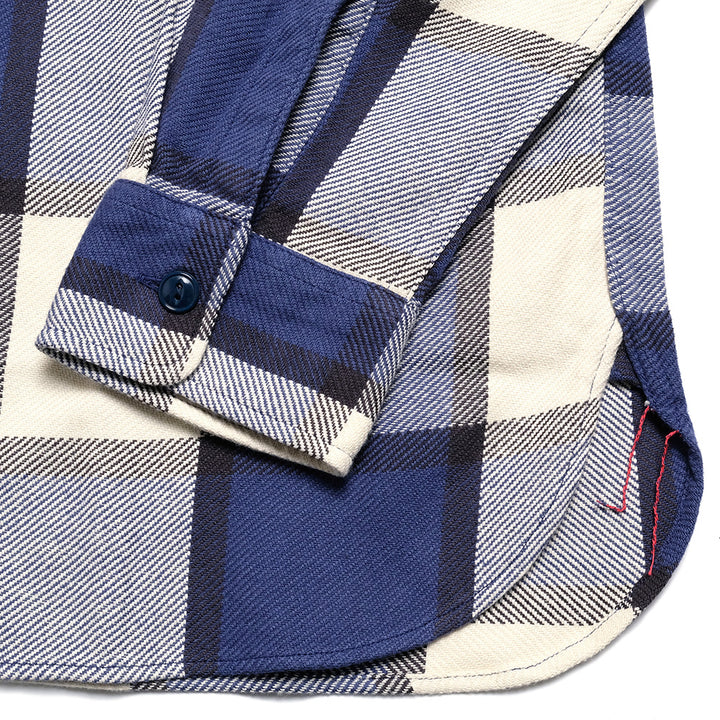 NOBLE MINE - Twill Check L/S Work Shirt - NM656-36
