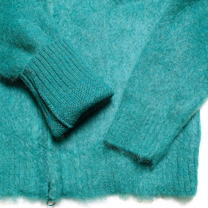 Needles - Zipped Mohair Cardigan - Solid - NS283