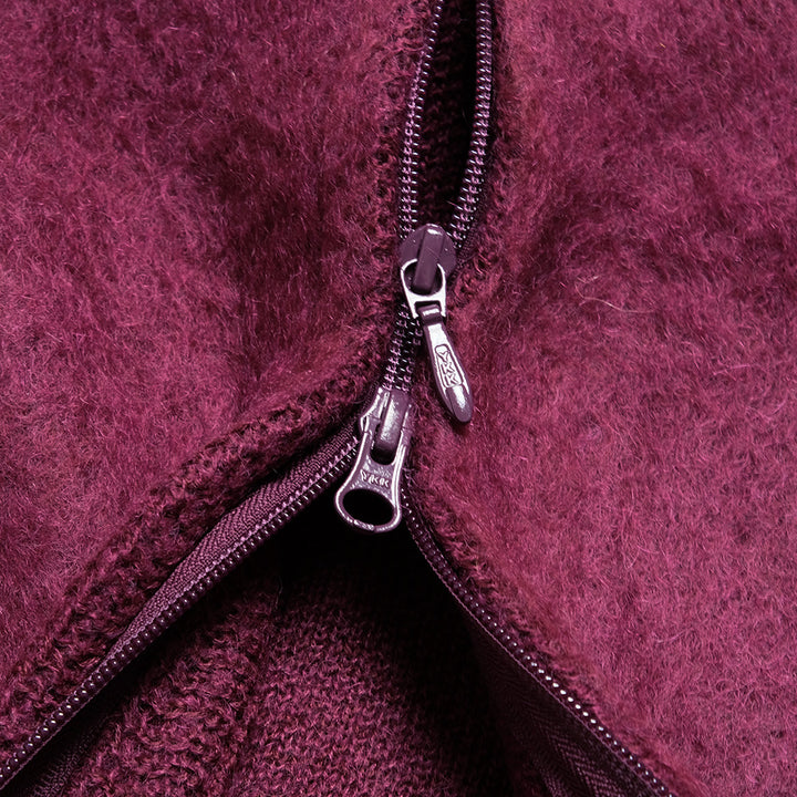 Needles - Zipped Mohair Cardigan - Solid - NS283