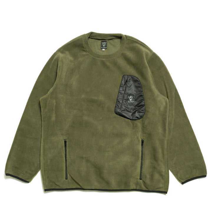 South2 West8 Crew Neck Scouting Shirt Poly Fleece NS830