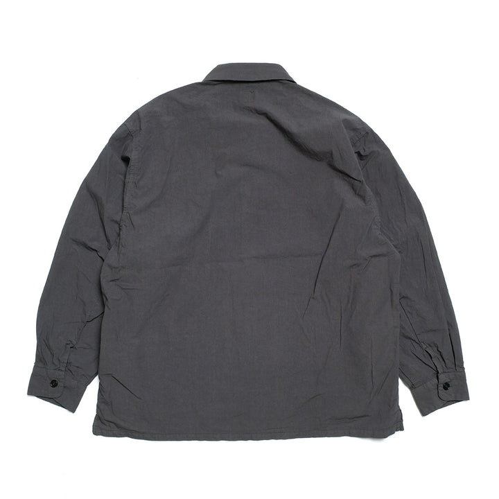 ORCIVAL - Garment Dye Poplin Open Collar Shirt - OR-B0362GDP