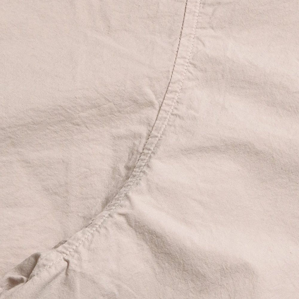 ORCIVAL - Garment Dye Poplin Open Collar Shirt - OR-B0362GDP