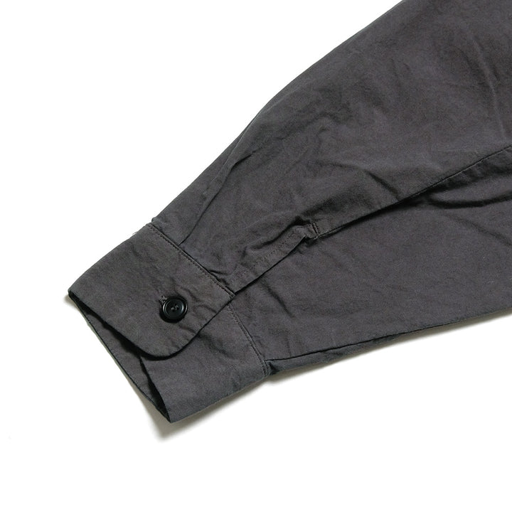 ORCIVAL - Garment Dye Poplin Open Collar Shirt - OR-B0362GDP