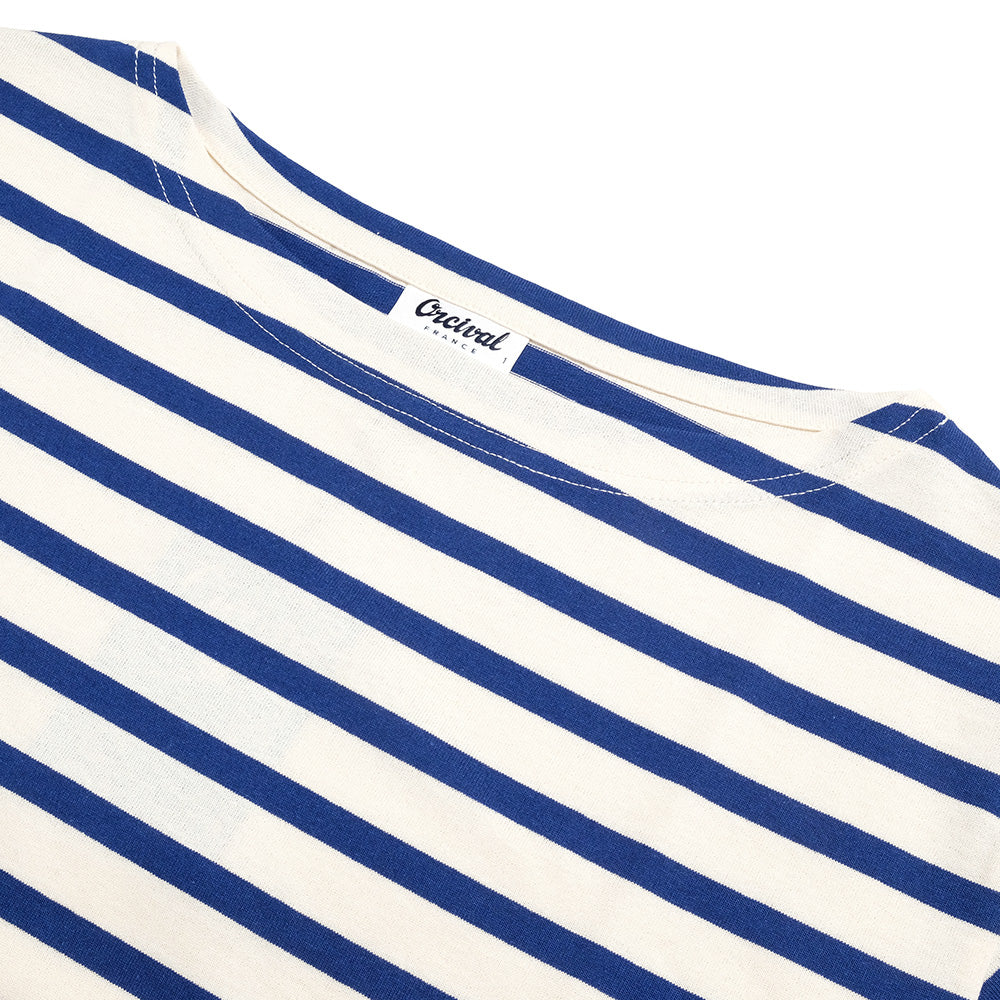 ORCIVAL - Women's - 18SUVIN JERSEY BOAT NECK SHORT SLEEVE BORDER - OR-C0070SOE