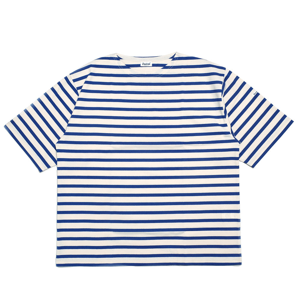 ORCIVAL 18SUVIN JERSEY BOAT NECK SHORT SLEEVE BORDER OR-C0084SOE