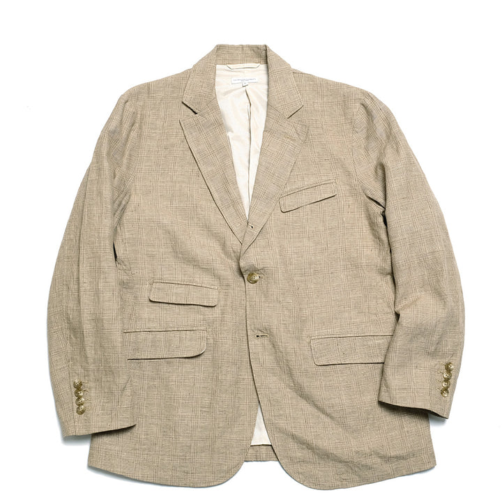 Engineered Garments Andover Jacket Linen Glen Plaid OR191