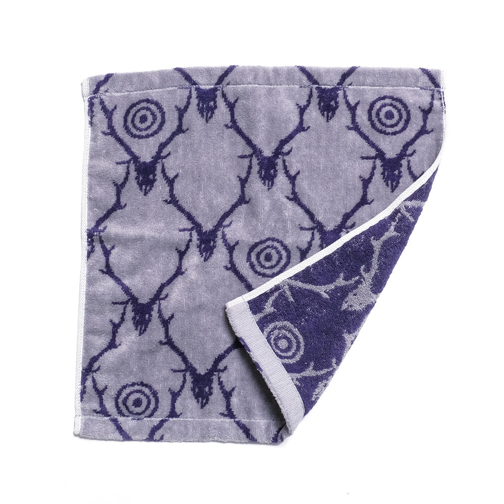 SOUTH2 WEST8 - Wash Towel - Cotton Pile Jq./Skull&Target - OT406