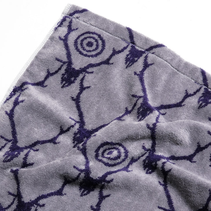 SOUTH2 WEST8 - Wash Towel - Cotton Pile Jq./Skull&Target - OT406