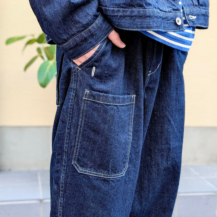 Porter Classic - STEINBECK DENIM POCKET PANTS - PC-005-3837