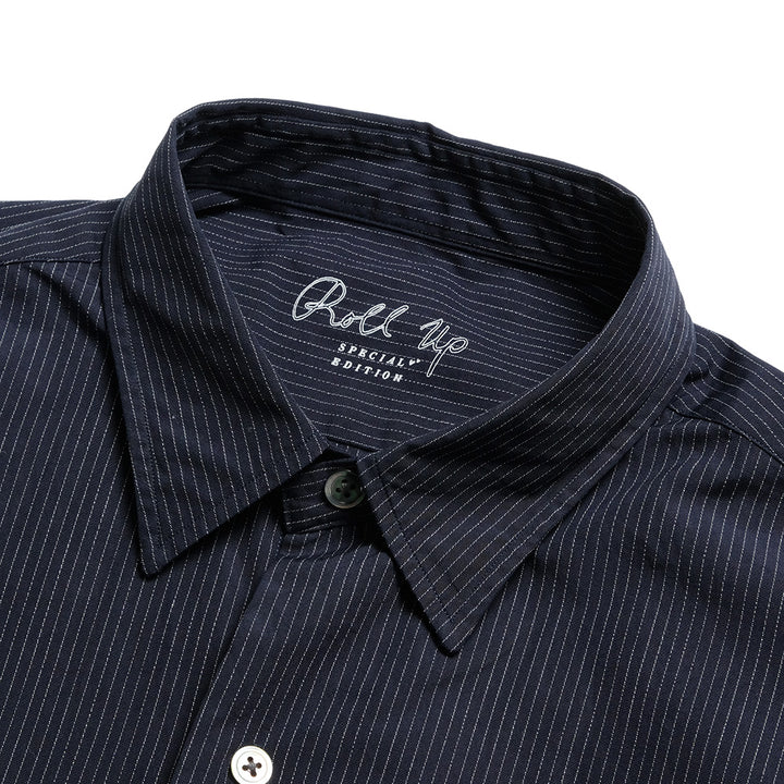 Porter Classic - ROLL UP PIN STRIPE SHIRT - PC-016-2757